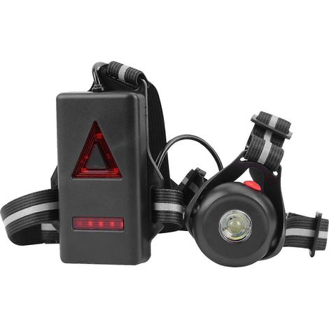 Lampe torche LED extérieure avec 3 modes de chargement USB, idéale pour la randonnée, le camping et la conduite. (1/5)