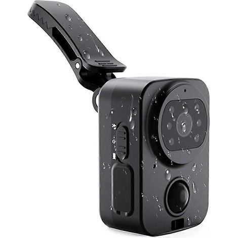 Caméra étanche 64G N11R-PD011080pformat de pocheFHDlongue autonomieenregistreur vidéo PIRidéale pour le sport (DV)couleur noire. (1/5)