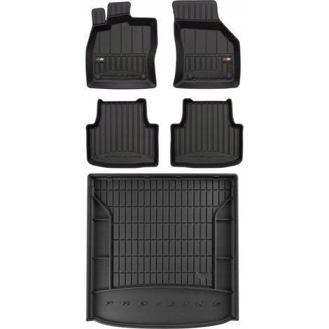 SET tappetini in gomma 3D VW Golf 8 Kombi dal 2019- g (1/5)