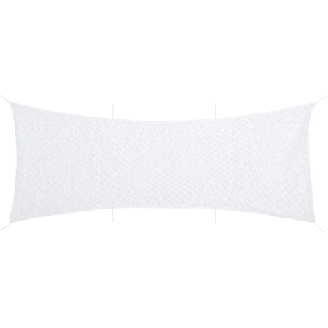 Tarnnetz mit Aufbewahrungstasche 623x203 cm Weiß