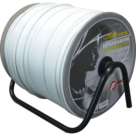 CAVETTO SUPERBIANCONE IN ESPOSITORE  Ø mm. 5 - mt. 500