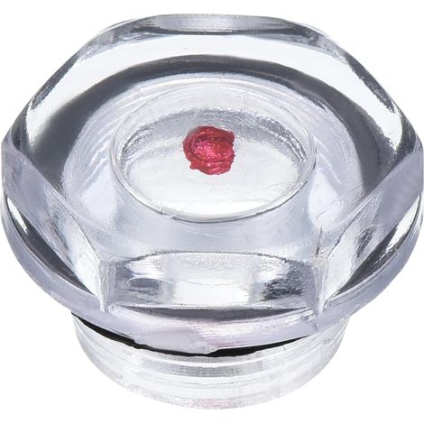 1/2PT Air Compresseur Voyant Huile Niveau Verre Raccords (1/5)