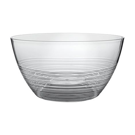 Brevetti WAF Game Oval Bowl Spumantiera 13,7 Lt Puro Acrilico Veroglas Trasparente