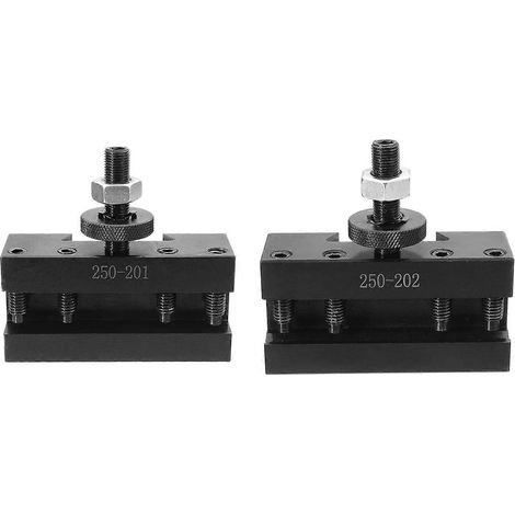 2 porte-outils CNC à changement rapide pour tours - 250-201 et 250-202 (1/5)