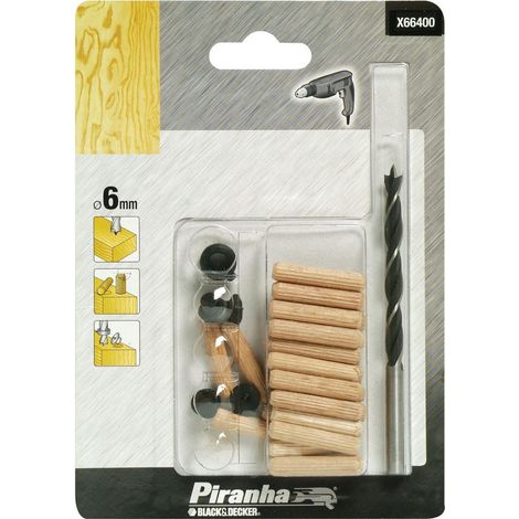Kit per spinatura con punta da 6 mm piranha x66400 (1/2)