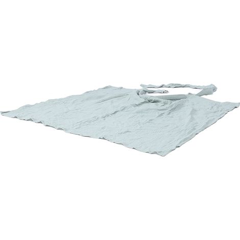 Couverture d'allaitement en coton respirant double épaisseur, châle d'allaitement, poncho d'allaitement pour bébé, vert (1/5)