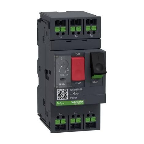 Schneider Electric GV2ME05A relé de protección para motor SnapIN
