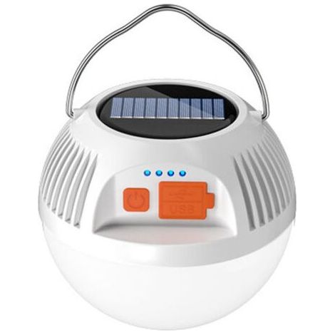 Mini-Campingtaschenlampe, ideal für Notfälle wie Hurrikane, mittlere Größe, weißes Licht (1/4)