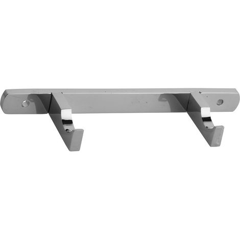 Appendino bagno a due ganci fissaggio a parete KA-3580 kamalu (1/3)
