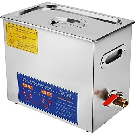 Ultraschallreiniger, digitale Steuerung, Edelstahlkonstruktion, 6 Liter (1/2)