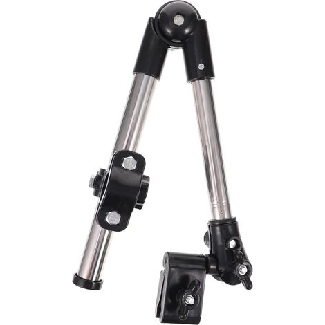 1pièce Support De Parapluie Ajustable pour Vélo Support Inoxydable pour Poussette Accessoire Anti-UV Et Antidérapant Installation Facile (1/5)