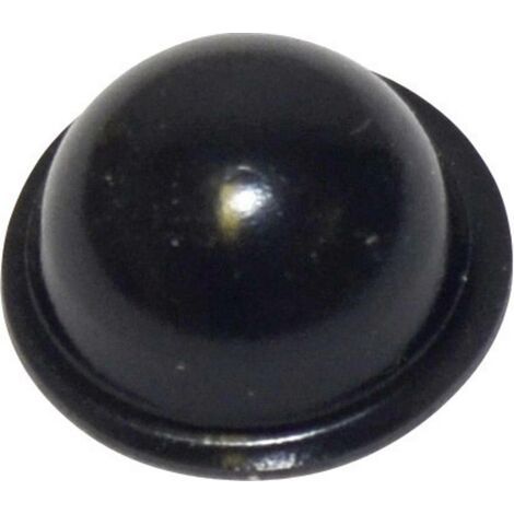 Pied d'appareil TOOLCRAFT PD2190SW autocollant, rond noir (Ø x H) 19 mm x 9.6 mm 1 pc(s) W32519 (1/3)
