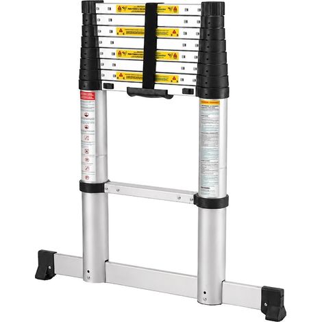 ESCALERA TELESC. 10 PEL CON BARRA 2,9mt (1/2)