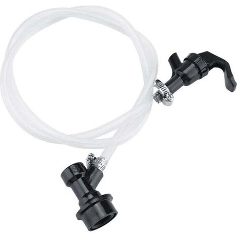 Robinet de tuyau de bière de 100 cm, kit de brassage à domicile pour fût de bière (1/4)