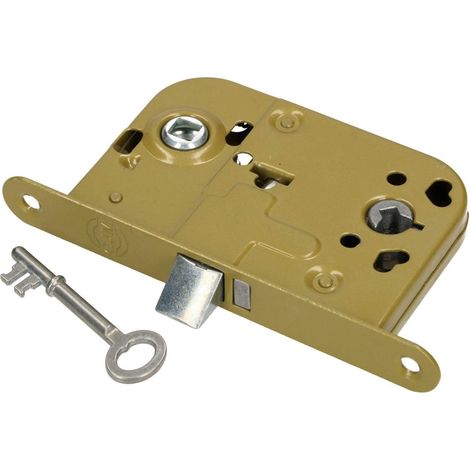 KOTARBAU Serrure à mortaiser BB 72/45 mm DIN gauche/droite Clé universelle Serrure de porte en acier revêtu par pulvérisation Robuste (1/5)