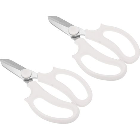 Sécateur professionnel, cisaille de jardin, sécateur pour la taille des arbustes et des haies (jeu de 2 pièces) (1/4)