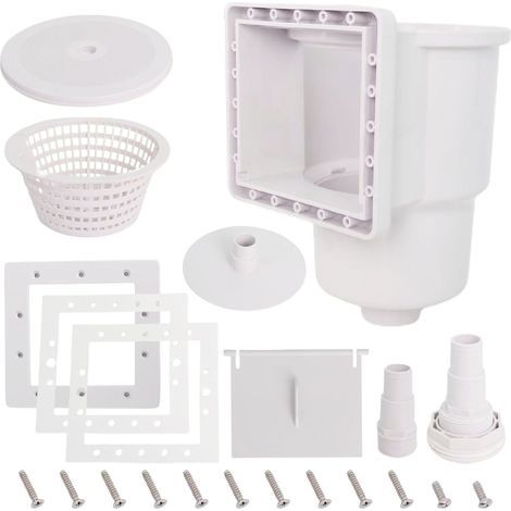 Écumoire Piscine Hors Sol SP1091LX – Ouvertures Murales 6" Kit Accessoires, Installation Facile pour Filtration Débris (1/5)