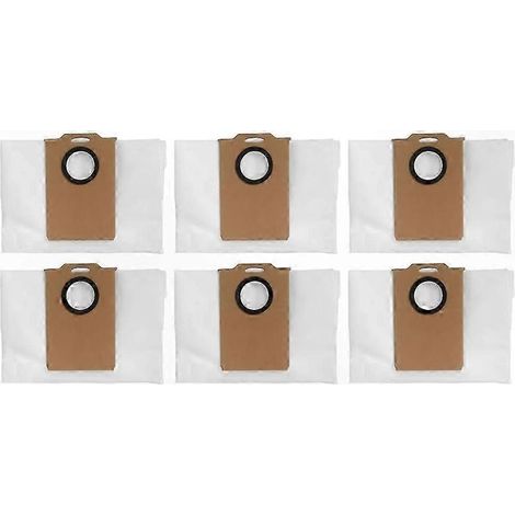 sacs a poussiere pour aspirateur mova e20 plus q8 max e20 pro plus r3 plus lot de 10 pieces de rechange 6 pieces