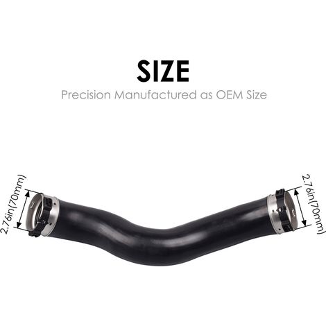 11618572859 Applicable to BMW 5 G30 G31 7 G11 G12 turbocharger intercooler charging pipe (1/4)