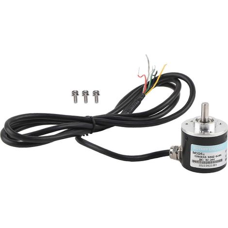 Fotoelektrischer Encoder ABZ 3-phasig DC 5–24 V, Vollwelle, für Büroautomation, Engineering Field500Z