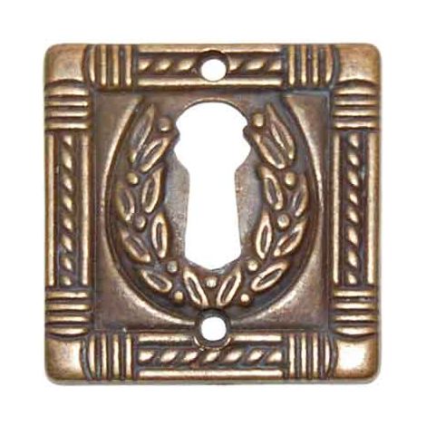 Bocchetta per Mobili 5038 A8 34 x 35 mm Giusti Patinato Antico (1/2)