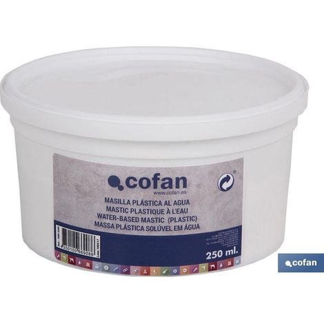 Mastic plastique à base d'eau (250 ml)