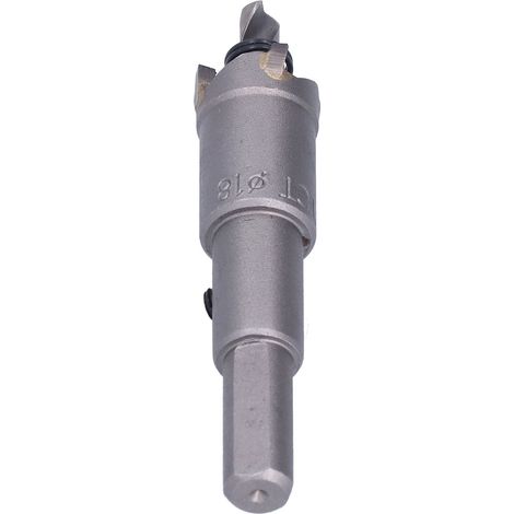Scie cloche en acier inoxydable, scie cloche en carbure, alésoir à métaux, foret pour plaque de fer de 18 mm d'épaisseur (1/5)