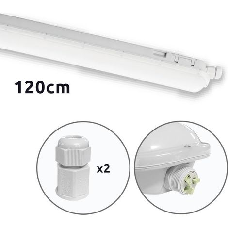 120cm finitura grigio modello LAZURITA 48W LED INTERLUSA (1/3)