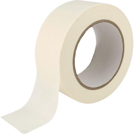 2 bandes adhésives de masquage 4 cm x 20 m + 1 ruban de peinture, usage intérieur et extérieur, pour travaux de peinture et décoration (1/5)