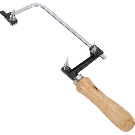 Scie à archet portable en forme de U pour la fabrication de bijoux et d'objets artisanaux (outil de traitement fixe) (1/5)