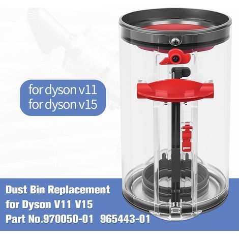Staubbehälter für Dyson V11 V15 Staubsauger Ersatzteile Behälter Ersatz Nr.970050-01/965443-01, Filter Nr. 970013-02/970013-03 (1/5)