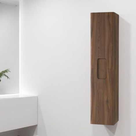 Colonna bagno sospesa 160 cm ARCO due ante reversibile Tek (1/5)