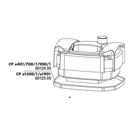JBL CP e700/1 e900/1 Section tête de pompe d'étanchéité