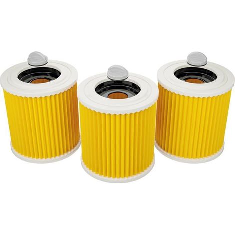 3 x filtres compatibles avec l'aspirateur Kärcher Premium WD3 WD2 WD3 WD1 MV3 MV2 WD 3 P Extension KIT Aspirateur eau et poussière (1/5)