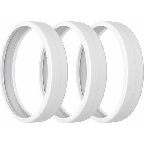 Neumáticos de repuesto para piscina Polaris 280 (3 unidades, goma blanda). Compatibles con Polaris Robot 180, 280, 360, 380, C10 y C-10.