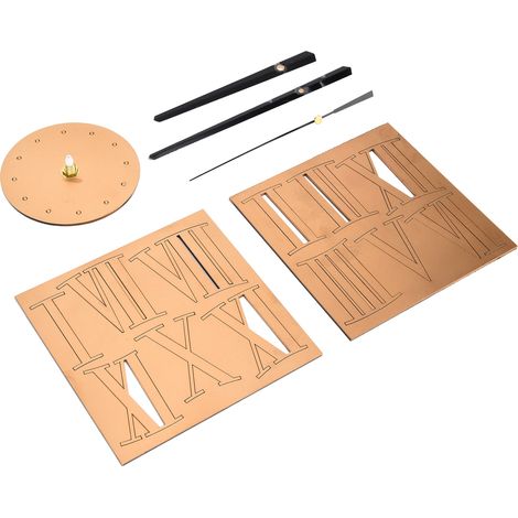 Horloge Murale Design Moderne pour Salon, Bureau - Silencieuse et Sans Cadre