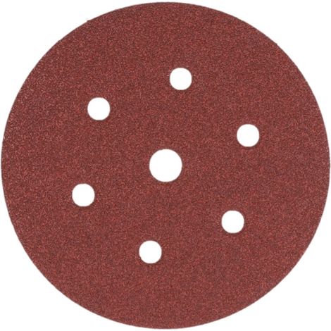 Disque abrasif perforé 150mm grain 80 auto-agrippants P64E Selfgrip - Flexovit
