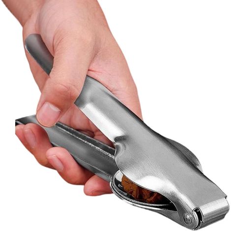 Casse-Noix Outil Acier Inoxydable Casse-Noix pour Types de Noix,Manche Anti-Dérapant Accessoire de Cuisine Robuste pour Hommes Femmes Seniors Noix Noisettes Pécan Macadamia (1/5)