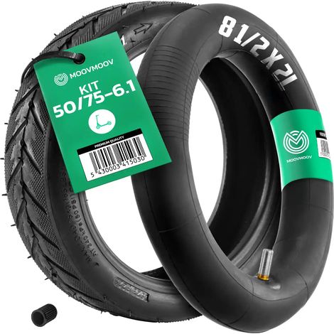 Pneu 50/75-6.1 avec Chambre à air Valve droite