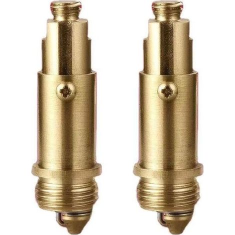 Lot De 2 Bondes À Ressort en Laiton pour Bonde De Baignoire Pop Up Click Clack,pour Bonde Clic Clac pour Lavabo,Remplacement De Qualité pour Évier De Baignoire (1/5)