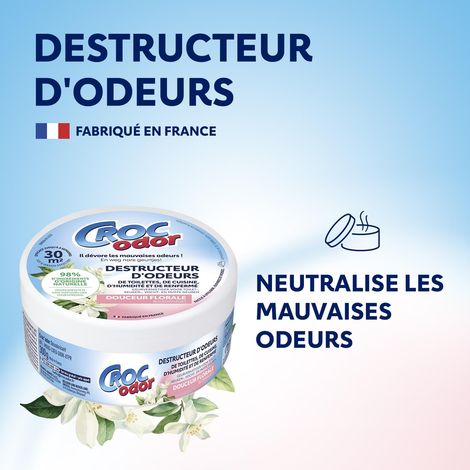 Destructeur d'odeurs douceur florale 300g (1/5)