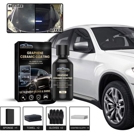 Ceramic Coating - 70 Ml - Pour Véhicules Automobiles - À Appliquer Après Lavage Et Correction De Peinture (1/5)