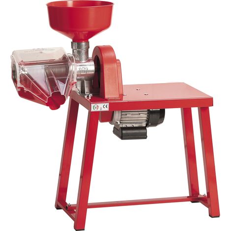 Pavi SPREMIPOMODORO ELETTRICO BANCO VERNICIATO ACCESSORI PLASTICA  n° 5 - Hp 045 - 400 W
