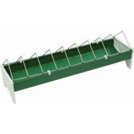Mangiatoia o abbeveratoio Ropet a barrette per pulcini e polli varie lunghezze - 100 cm - polli