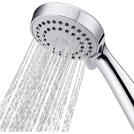 Douche solaire - douchette de douche solaire - - Pomme de douche 3 fonctions, chromée () (1/4)