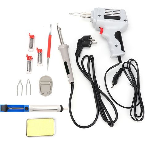 Fer à souder et pistolet à souder ABS, cœur cuivre, prise UE 250V, noyau chauffant cuivre, lot professionnel (1/5)