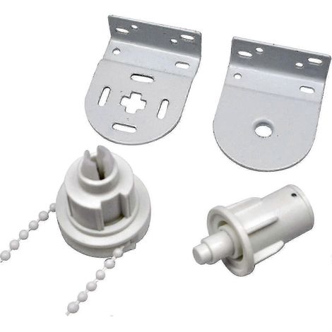 Filiyano – Kit de réparation pour store enrouleur, comprenant un mécanisme de store de 32 mm, une chaînette et un support métallique. (1/5)