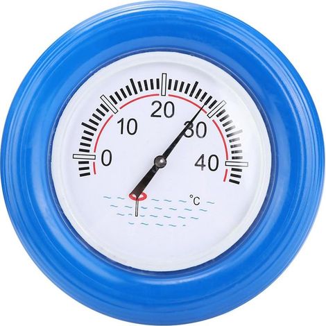 Thermomètre de Piscine Flottant, Conception à Corde Suspendue, Facile à Utiliser, Compteur de Température de L'eau pour, Intérieur et Extérieur (1/5)