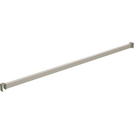 Hettich Schubkasten-Querreling,                       ArciTech,                       9143040,                       edelstahloptik pulverbeschichtet