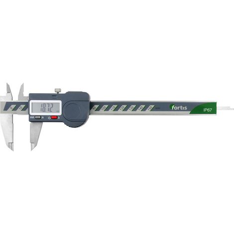Fortis Digital-Meßschieber 150/0,01 mm IP67